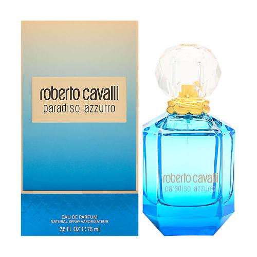Roberto Cavalli Blue Paradiso Azzurro Eau De Parfum for Women 75ml