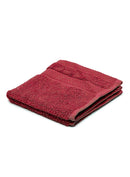 Royal Blue Hand Towel 50 x 100cm Burgundy Regular
