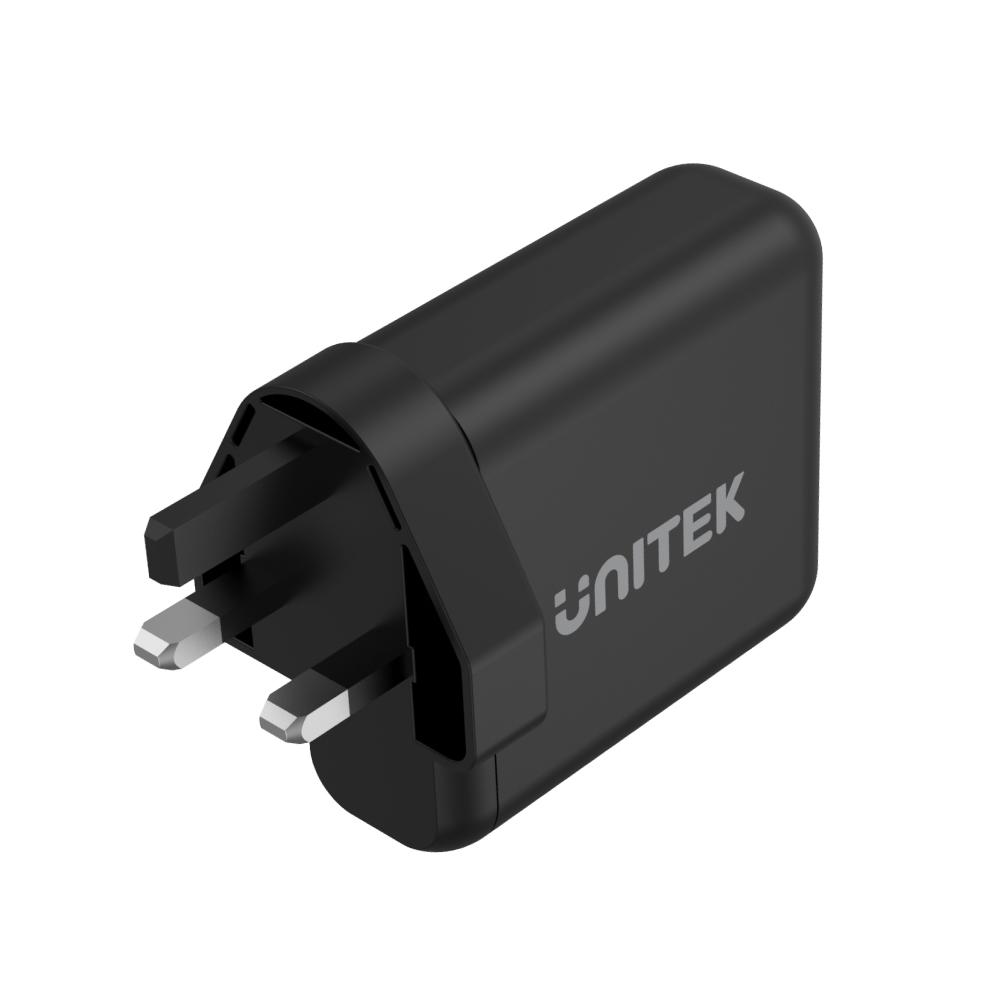 Unitek 60W USB-C PD QC3 3-Port Wall Charger UK Type P1103A | Computer Accessories Unitek 60W USB-C PD QC3 3-Port Wall Charger UK Type P1103A | Computer Accessories