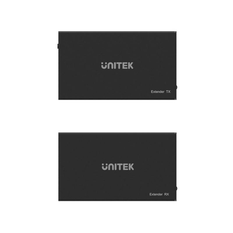 Unitek HDMI Extender Over Ethernet Cable, Black Color