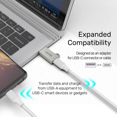 Unitek USB3.1 Type-A Male to Type-C Female Adapter A1034NI