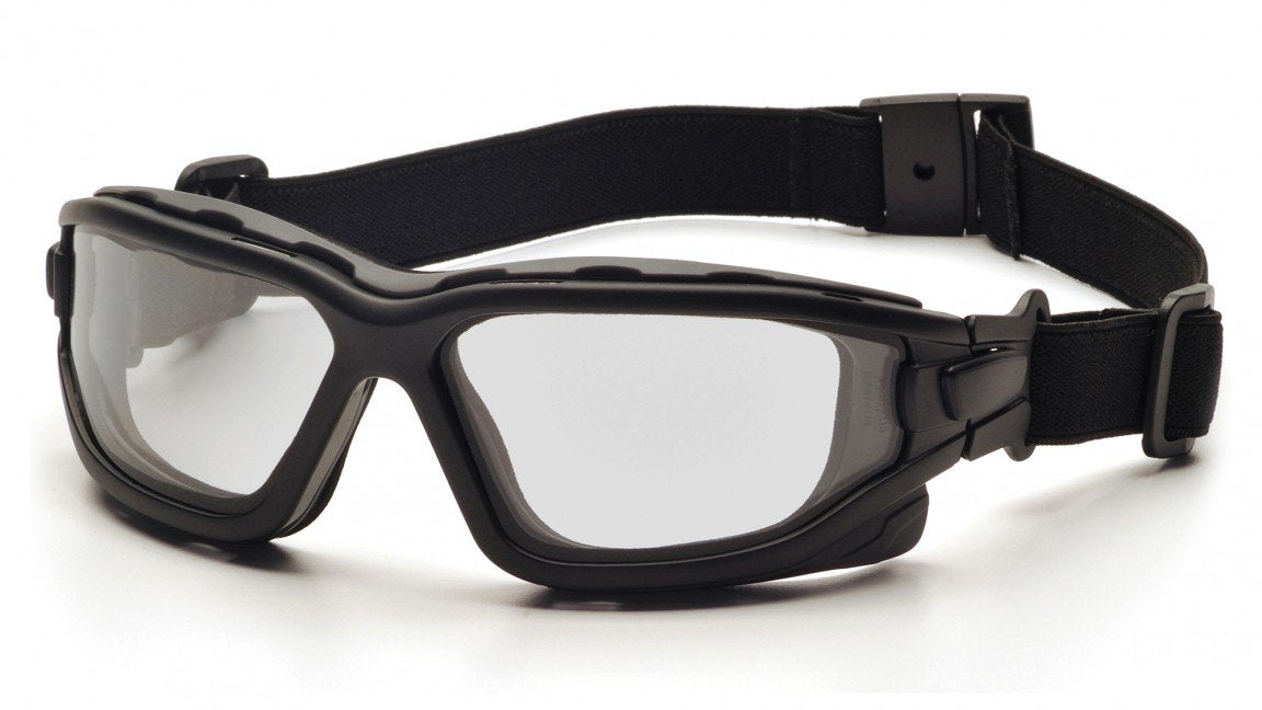 Pyramex Force Safety Glasses Black Frame With Clear Anti Fog Lens 48 G SB7010SDT | Safety Goggles Pyramex Force Safety Glasses Black Frame With Clear Anti Fog Lens 48 G SB7010SDT | Safety Goggles