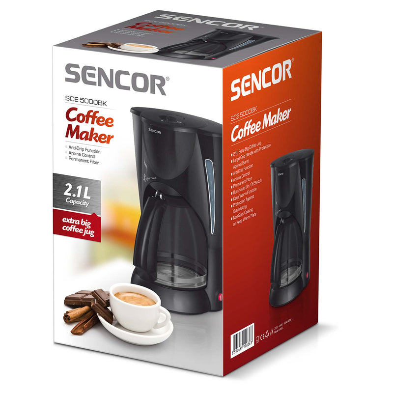 Sencor Coffee Maker Black SCE 5000BK