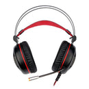 Redragon H210 MINOS Gaming Headset Virtual 7.1 Channel 50mm Dynamic Driver Volume Control LED light Microphone Switch Bass Boosted Headset USB Connectivity