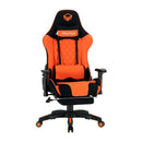 Meetion Fully Featured Reclining Gaming Chair with Footrest Black+Orange MT-CHR25