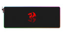 Redragon P027 RGB Wired Mouse Pad with Backlight Non-slip Rubber Base Stiched Edges 800 x 300 x 3mm