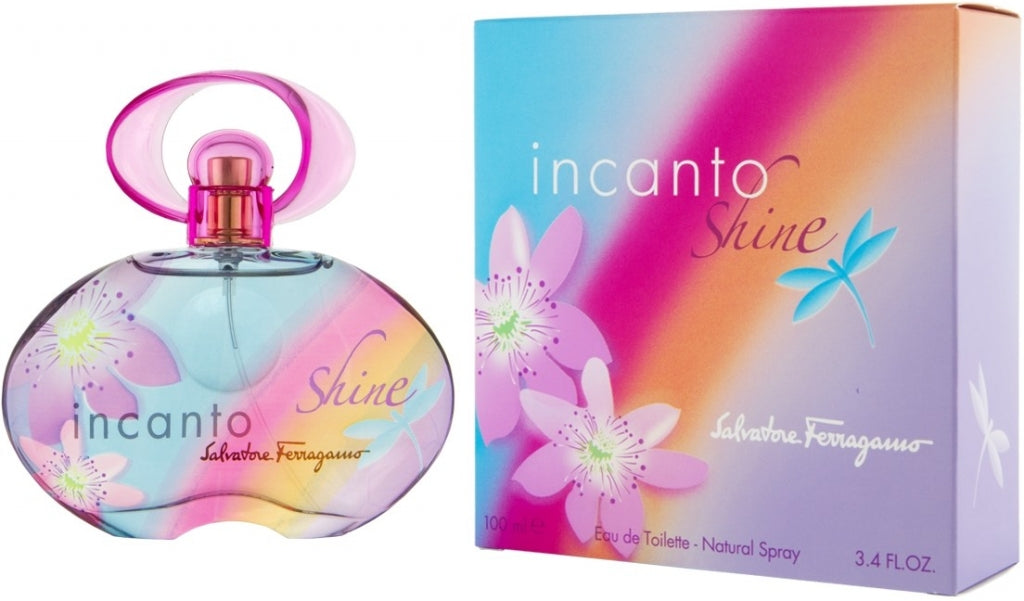 Salvatore Ferragamo Incanto Shine Eau De Toilette For Women 100ml | Women's Perfume Salvatore Ferragamo Incanto Shine Eau De Toilette For Women 100ml | Women's Perfume