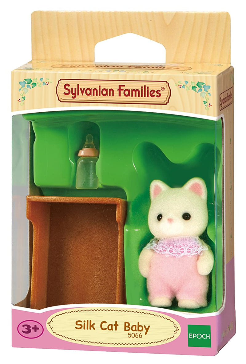 Sylvanian Family Silk Cat Baby