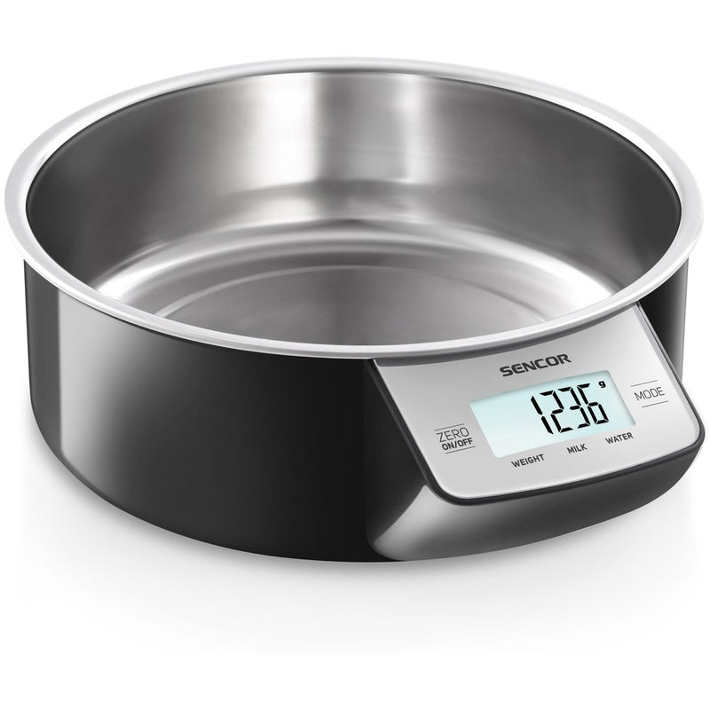 Sencor Kitchen Scales with Removable Bowl Stainless Steel SKS 4030BK