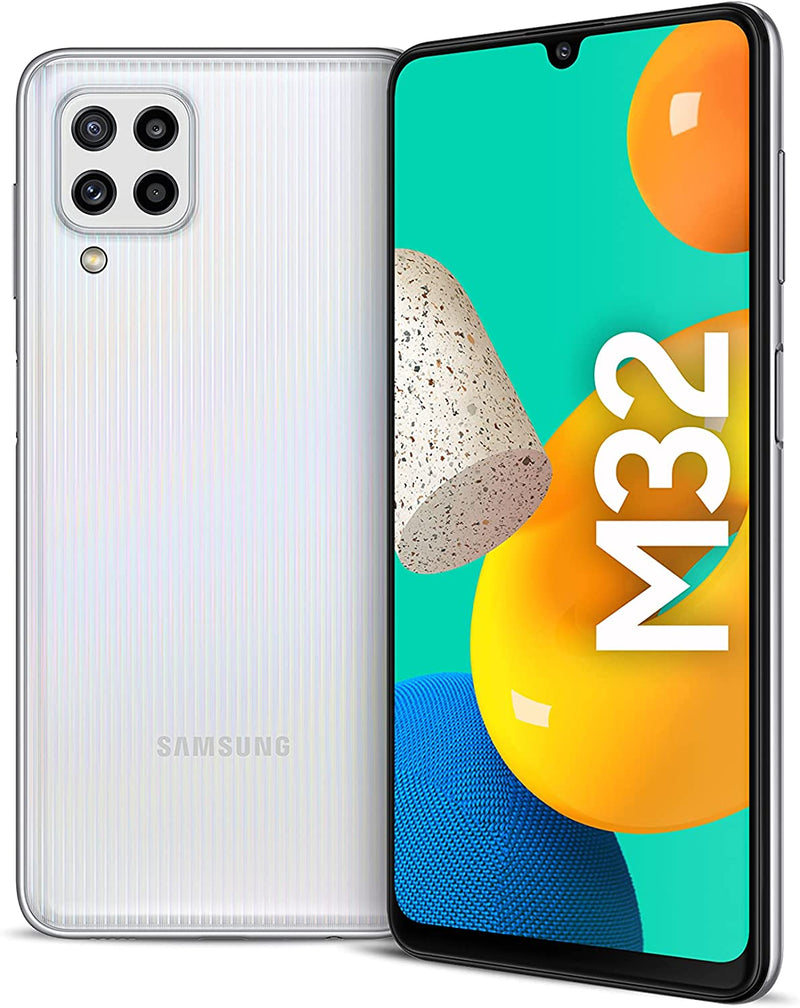 Samsung Galaxy M32 LTE Dual SIM Smartphone 128GB 6GB RAM White SM-M325FZWGMEA