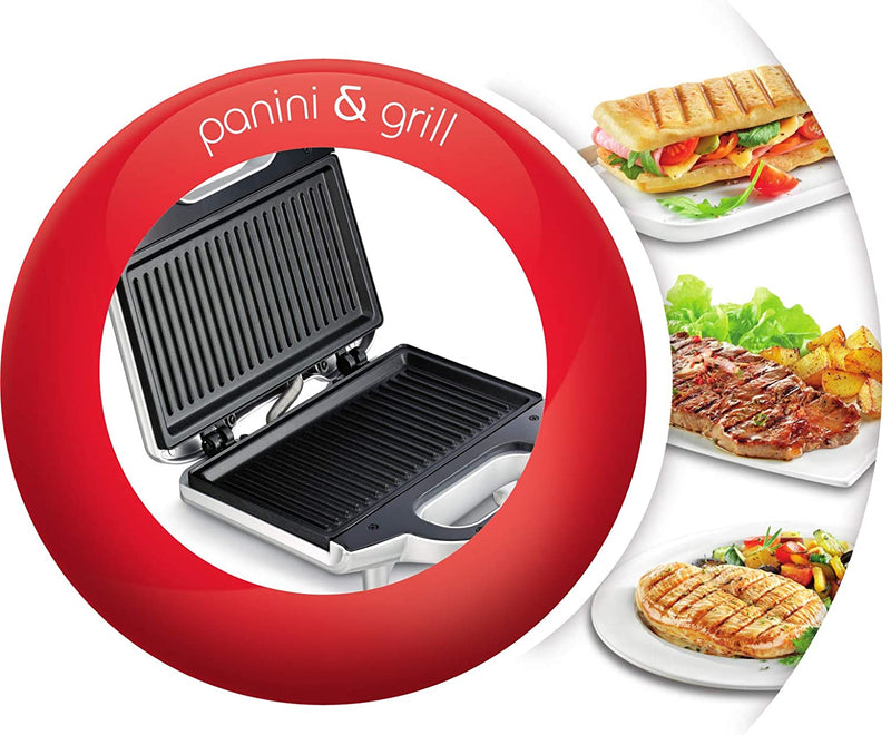 Moulinex Sandwich Maker Ultracompact Panini Plate SM156843