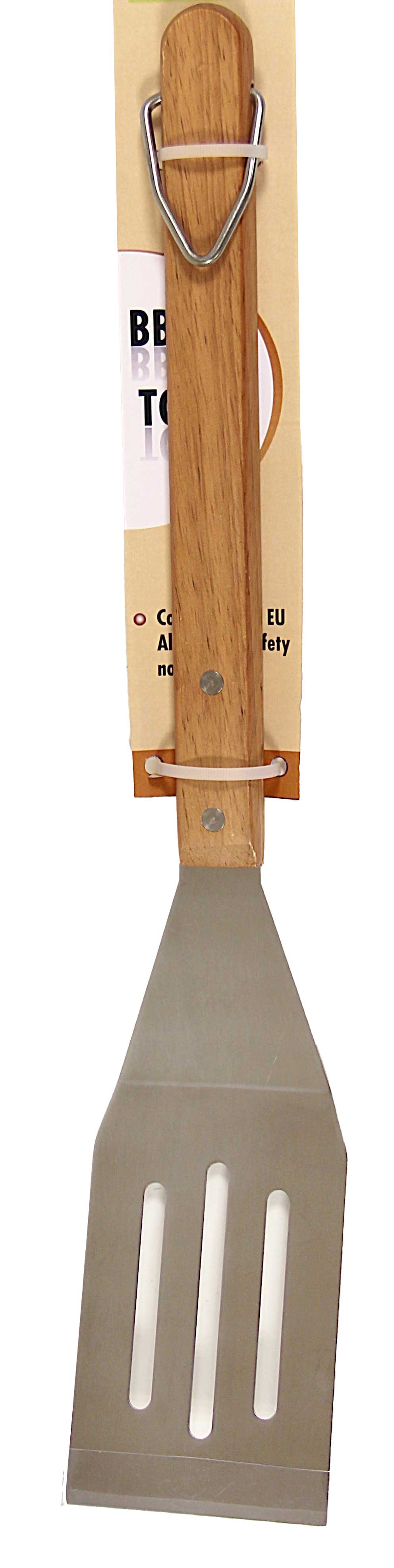 Spatula 44cm In Stainless Steel With Wooden Handle | Camping Spatula 44cm In Stainless Steel With Wooden Handle | Camping
