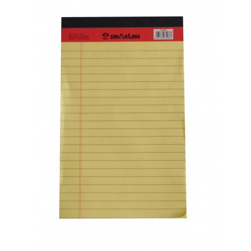 SinarLine Yellow Pad 50 sheets 21x29.5 Pty pad