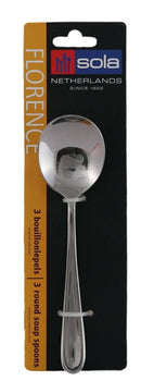Sola Soup Spoon Florence 3 Pcs Set