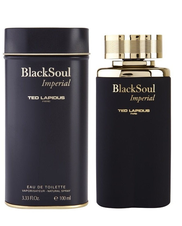 Ted Lapidus Black Soul Imperial Men Eau De Toilette For Men 100ml