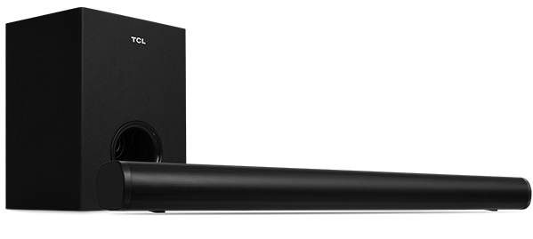 TCL 2.1 Channel Sound Bar with Wireless Subwoofer Black TS3010