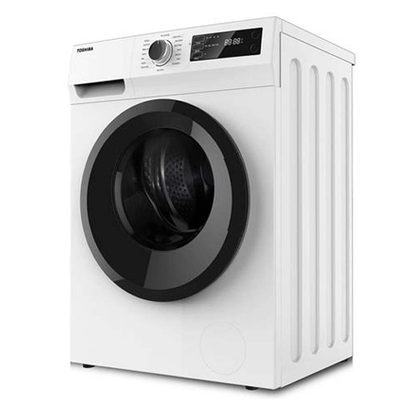 Toshiba Front Load Washing Machine White and Black 8Kg TW-H90S2B(WK)