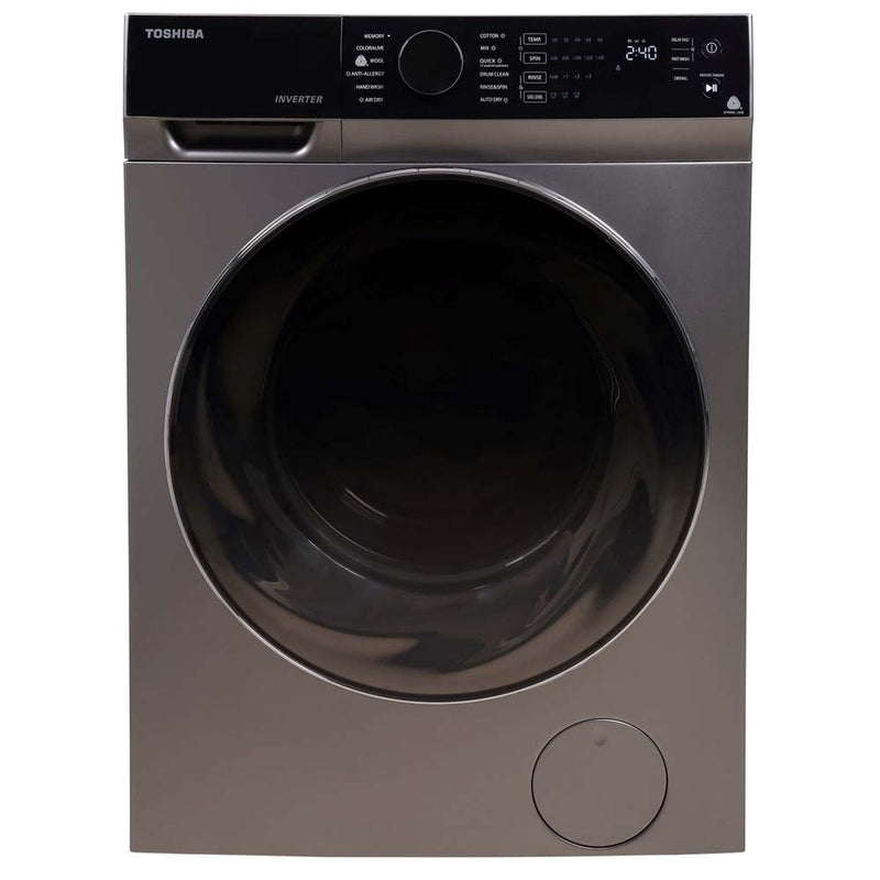 Toshiba Front Load Washer And Dryer Silver 12/8Kg TWD-BJ130M4B(SK)