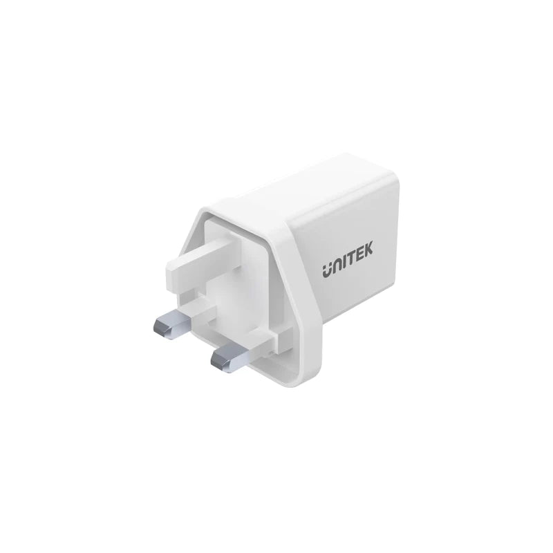 Unitek 12W UK 2-Port Wall Charger (5V/2.4A) P1113A-UK