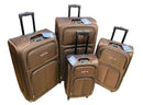 Double Two Trolley Bags 4 Pieces Combo Set