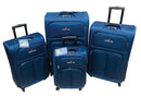 Double Two Trolley Bags 4 Pieces Combo Set