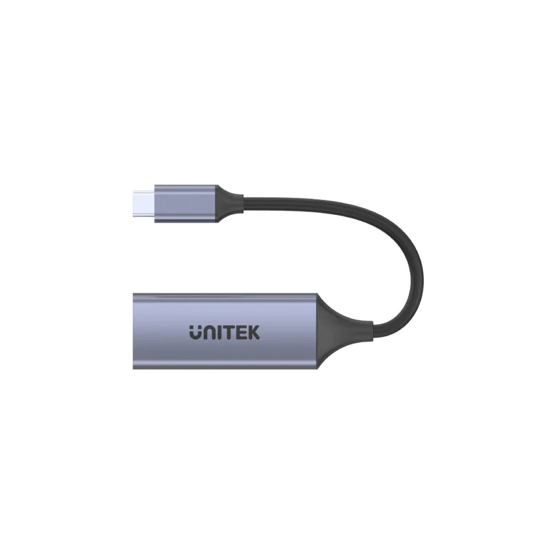 Unitek USB-C To Gigabit Ethernet Adapter, Extra Type C Port with 100W Power Delivery U1323A