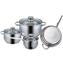 Gitco Steel Cookware Set 7 Pcs set