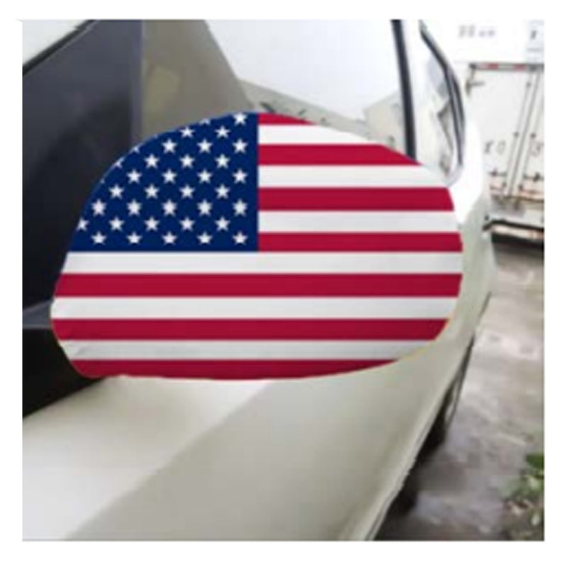 Car Side Mirror Cover Flag