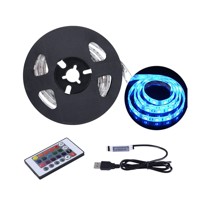 Strip Light With Remote IP65 Multicolor 5M