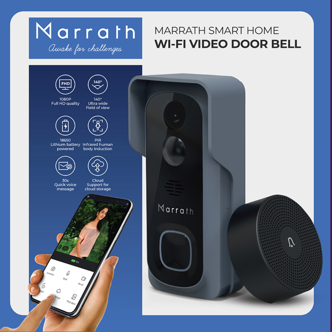 Marrath Smart Video Door Bell | Smart Home Solution Marrath Smart Video Door Bell | Smart Home Solution