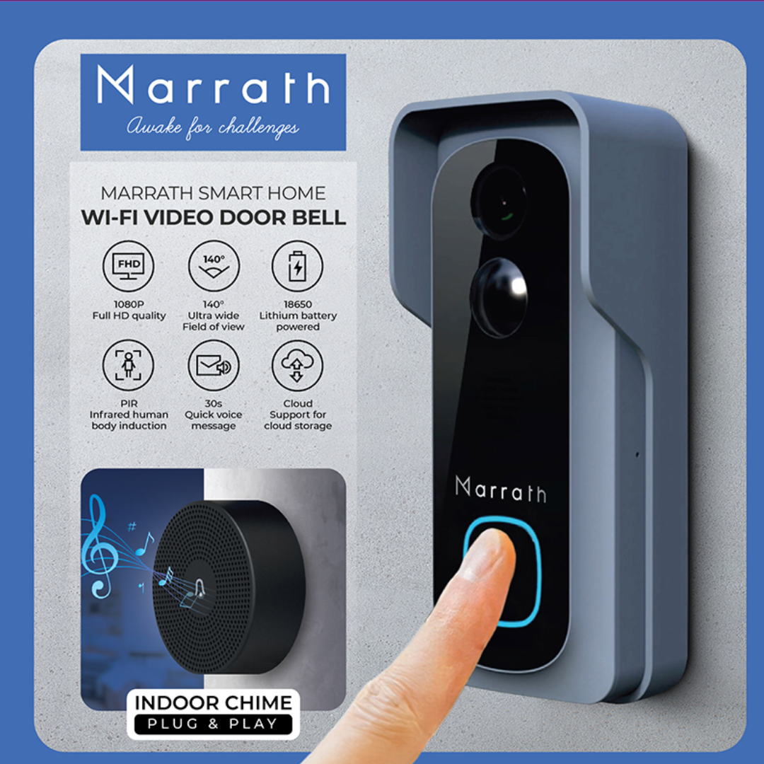 Marrath Smart Video Door Bell | Smart Home Solution Marrath Smart Video Door Bell | Smart Home Solution