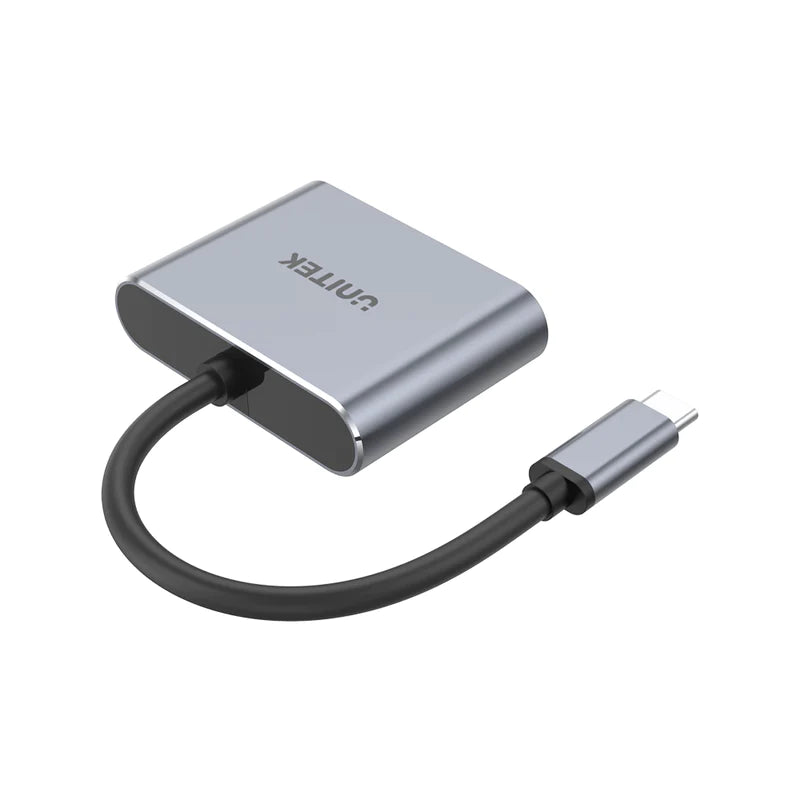 Unitek USB3.1 Type-C To HDMI (4K 60Hz) +VGA Adapter with MST V1126A | Computer Accessories Unitek USB3.1 Type-C To HDMI (4K 60Hz) +VGA Adapter with MST V1126A | Computer Accessories