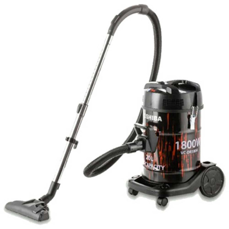 Toshiba 20L 1800W Electric Vacuum Cleaner Black And Red VC-DR180ABF