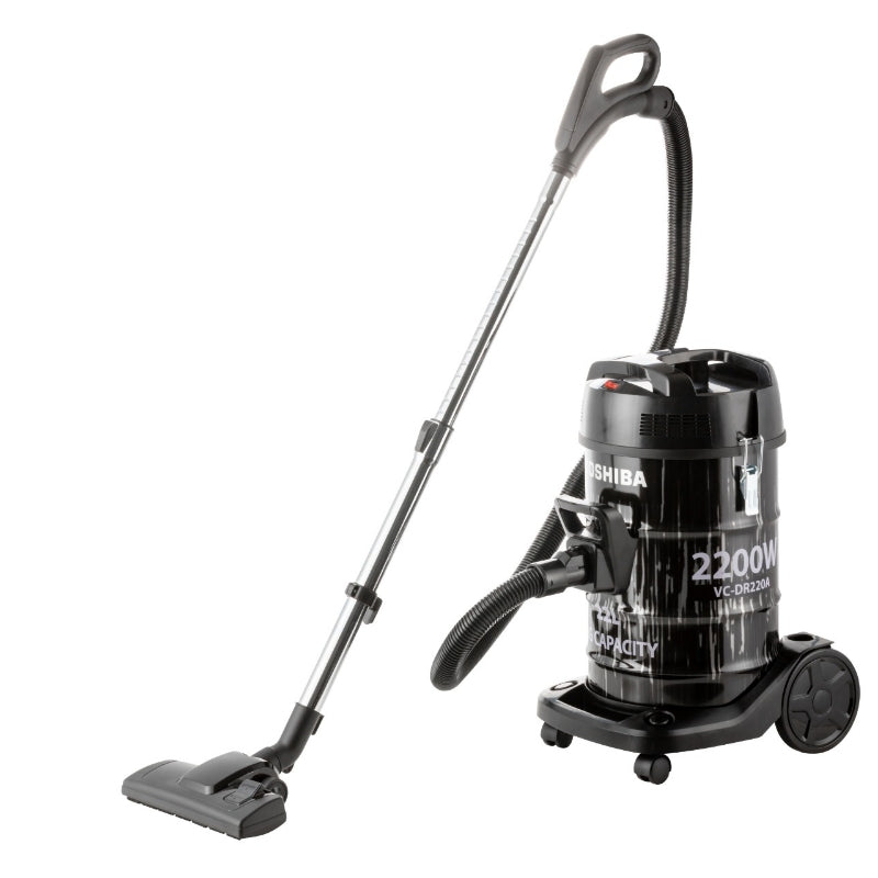 Toshiba 22 Liter Drum Vacuum Cleaner Black And White VC-DR220ABF | Cleaning Tools Toshiba 22 Liter Drum Vacuum Cleaner Black And White VC-DR220ABF | Cleaning Tools