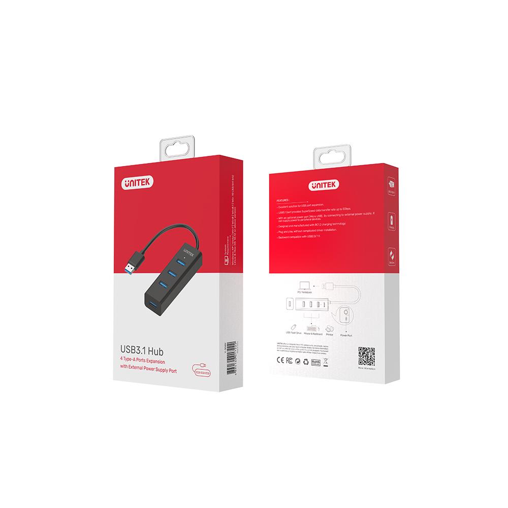 Unitek USB3.0 4-Port Hub Y-3089 | Computer Accessories Unitek USB3.0 4-Port Hub Y-3089 | Computer Accessories