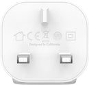 Belkin 20W USB C PD Wall Charger WCA003MYWH
