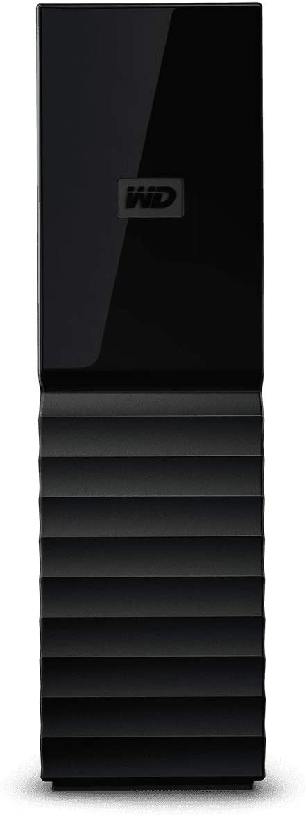 Western Digital 12 TB My Book USB 3.0 Desktop Hard Drive with Password Protection and Auto Backup Software Black WDBBGB0120HBK-EESN