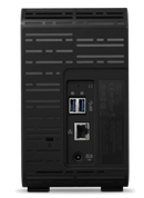 Western Digital 4TB My Cloud EX2 Ultra Network Attached Storage WDBVBZ0040JCH-EESN