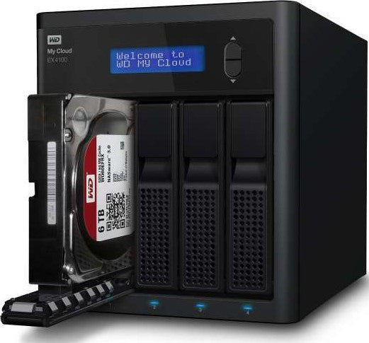 Western Digital 8 TB My Cloud Expert Series EX4100 WDBWZE0080KBK-EESN