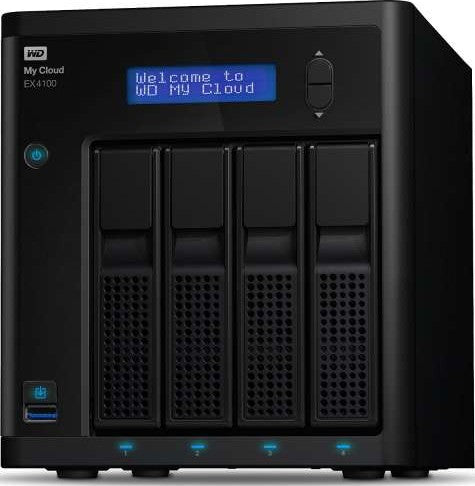 Western Digital 8 TB My Cloud Expert Series EX4100 WDBWZE0080KBK-EESN