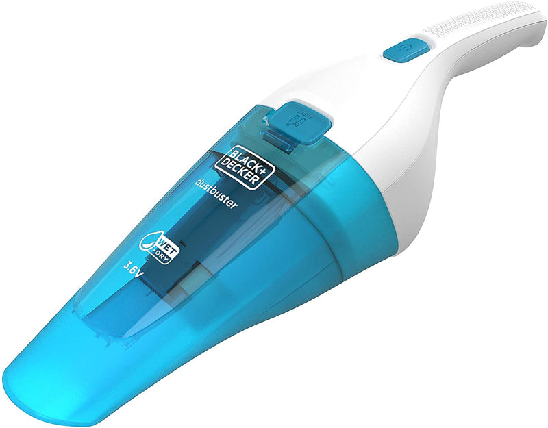 Black & Decker 3.6V 5.4Wh Wet & Dry Dust Buster Cordless Hand Vacuum + ACCS  WDC115WA-B5