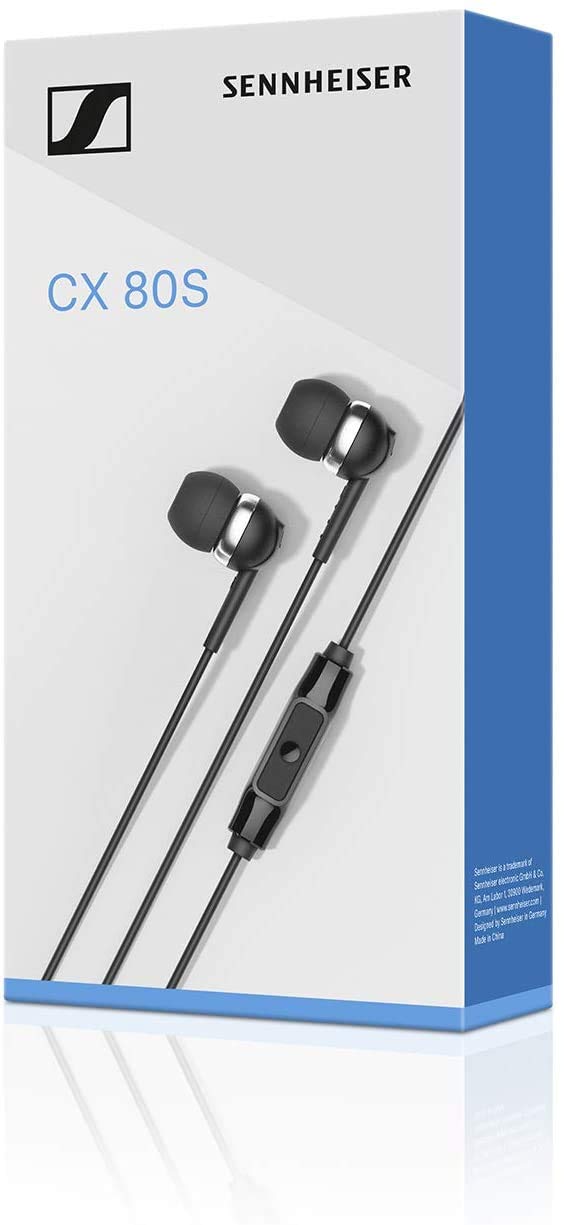 Sennheiser In Ear Earphone With Mic CX 80S 508896