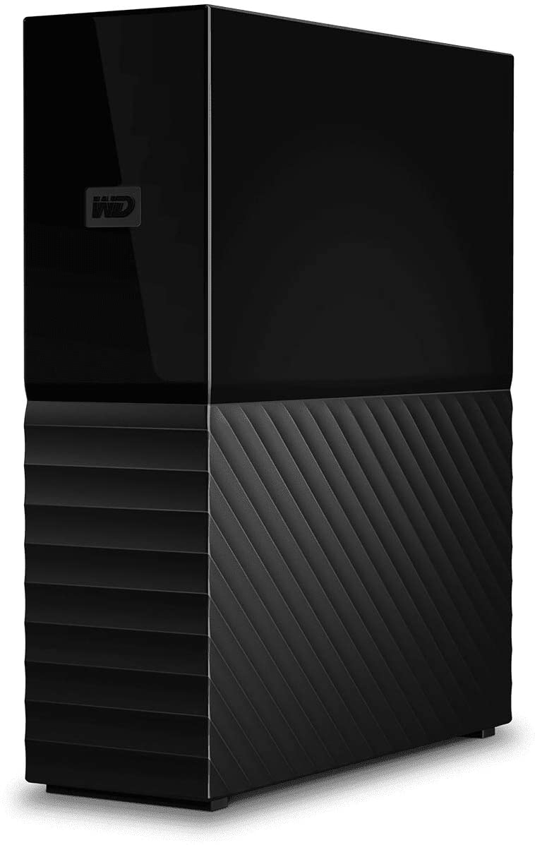 Western Digital 14 TB My Book USB 3.0 Desktop Hard Drive with Password Protection and Auto Backup Software Black WDBBGB0140HBK-EESN