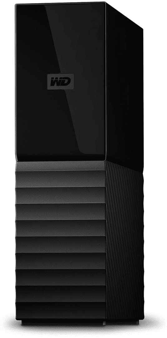 Western Digital 14 TB My Book USB 3.0 Desktop Hard Drive with Password Protection and Auto Backup Software Black WDBBGB0140HBK-EESN