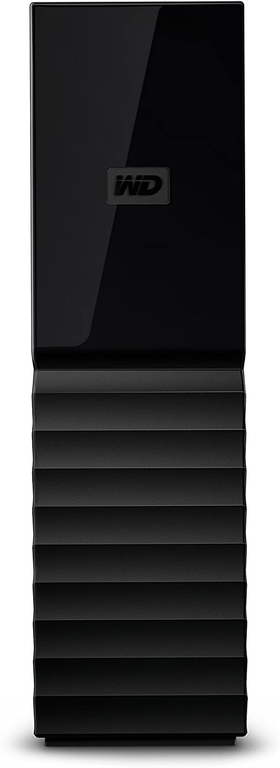 Western Digital 18 TB My Book USB 3.0 Desktop Hard Drive with Password Protection and Auto Backup Software Black WDBBGB0180HBK-EESN