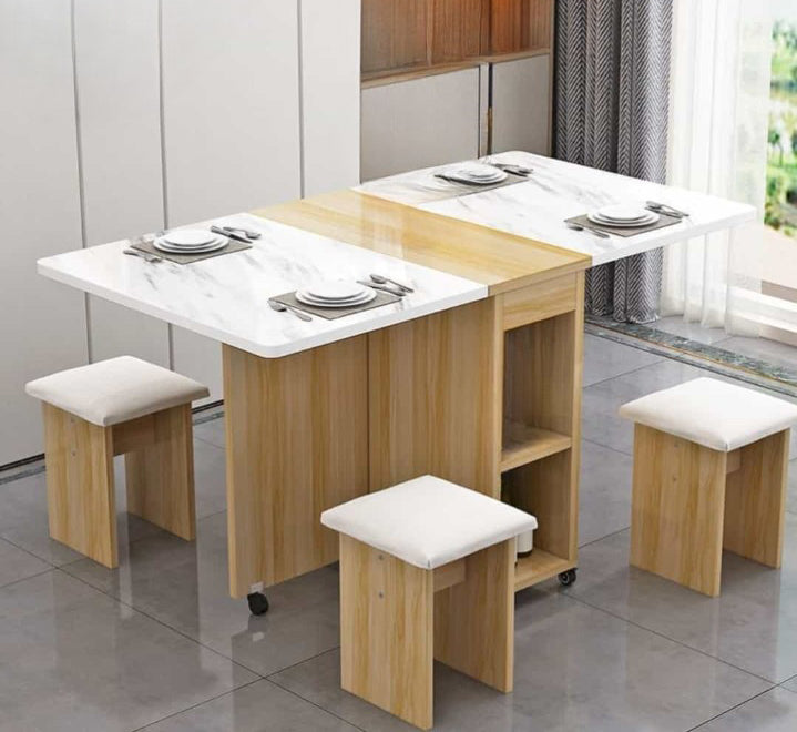 Portable Dining Table With Chairs