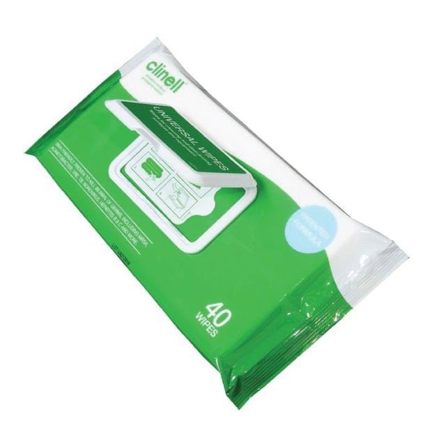 Clinell Universal Wipes- 40 Pieces Wipes