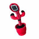 Dancing Squid Cactus Toy Red