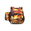 Glekou School Bag + Pencil Case 16"