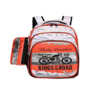 Glekou  School Bag + Pencil Case 17"